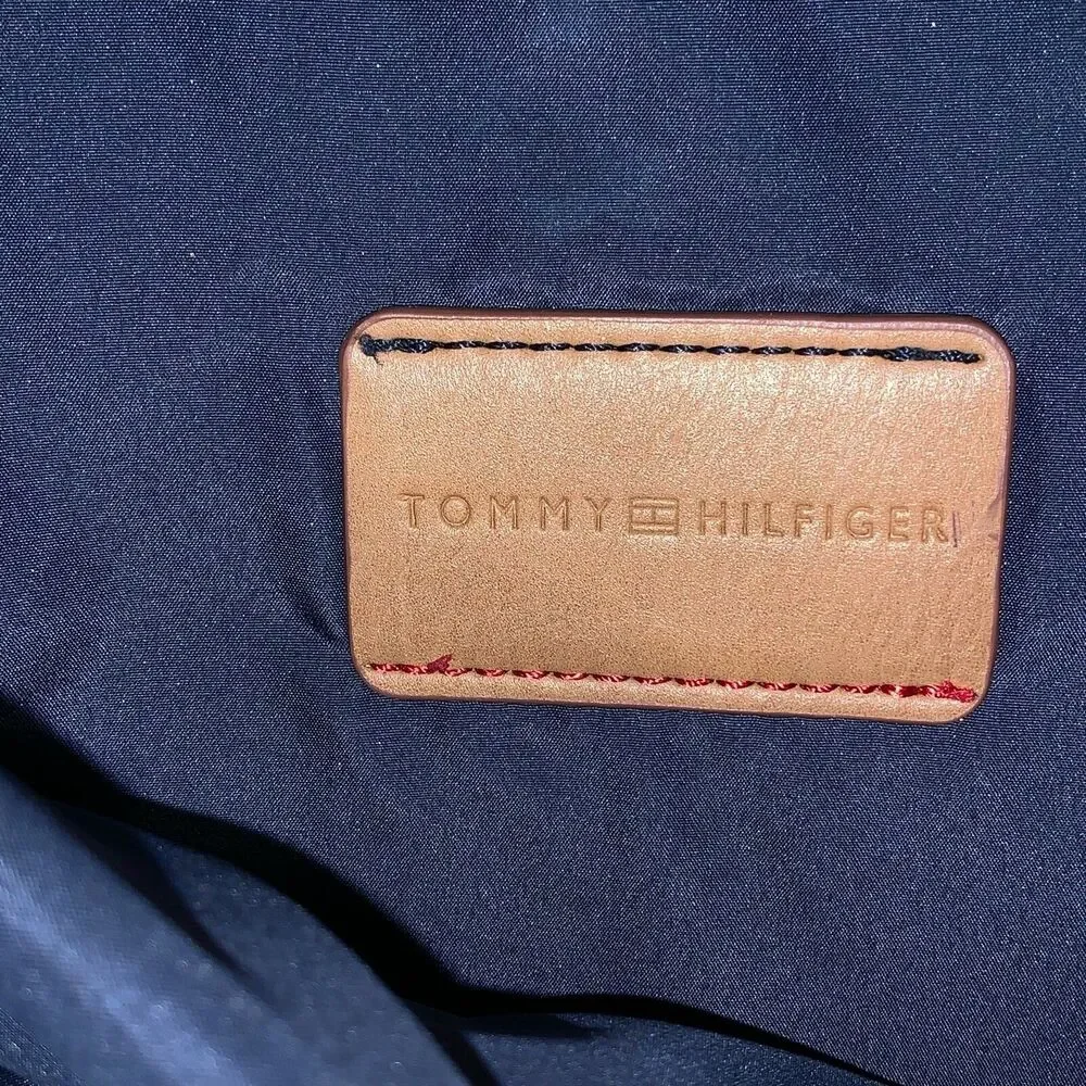 Tommy Hilfiger Spell Out School Bag Backpack VTG - Picture 8 of 10